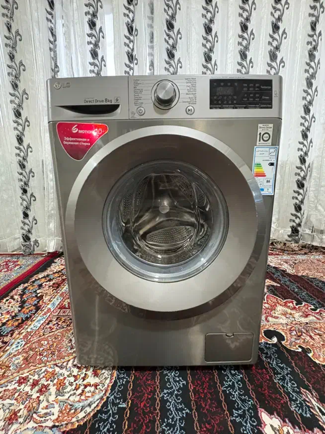 لباس شویی 8کیلویی ال جی اصل اصل|ماشین لباسشویی و خشککن لباس|شیروان (خراسان), |دیوار