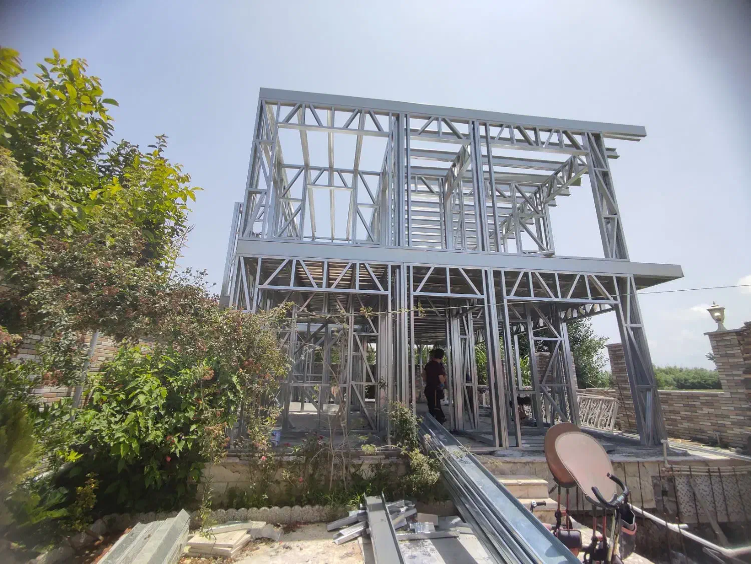 سبک سازی  ال اس اف (L S F)|مصالح و تجهیزات ساختمان|سنندج, |دیوار