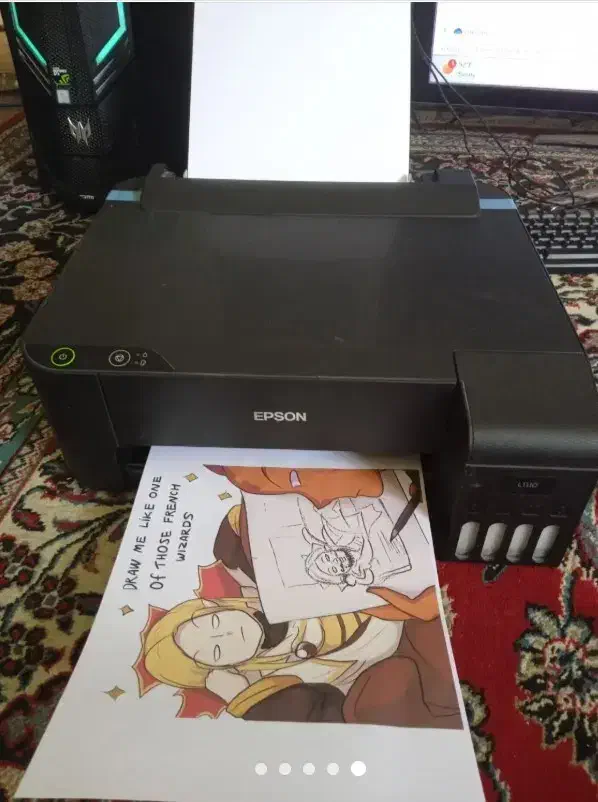 پرینتر رنگی EPSON L1110|پرینتر، اسکنر، کپی، فکس|شیراز, باجگاه|دیوار