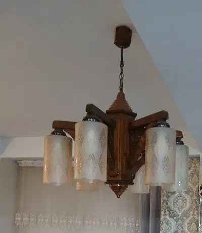 لوستر ۶شعله|لوستر و چراغ آویز|فردیس, شهرک وحدت|دیوار