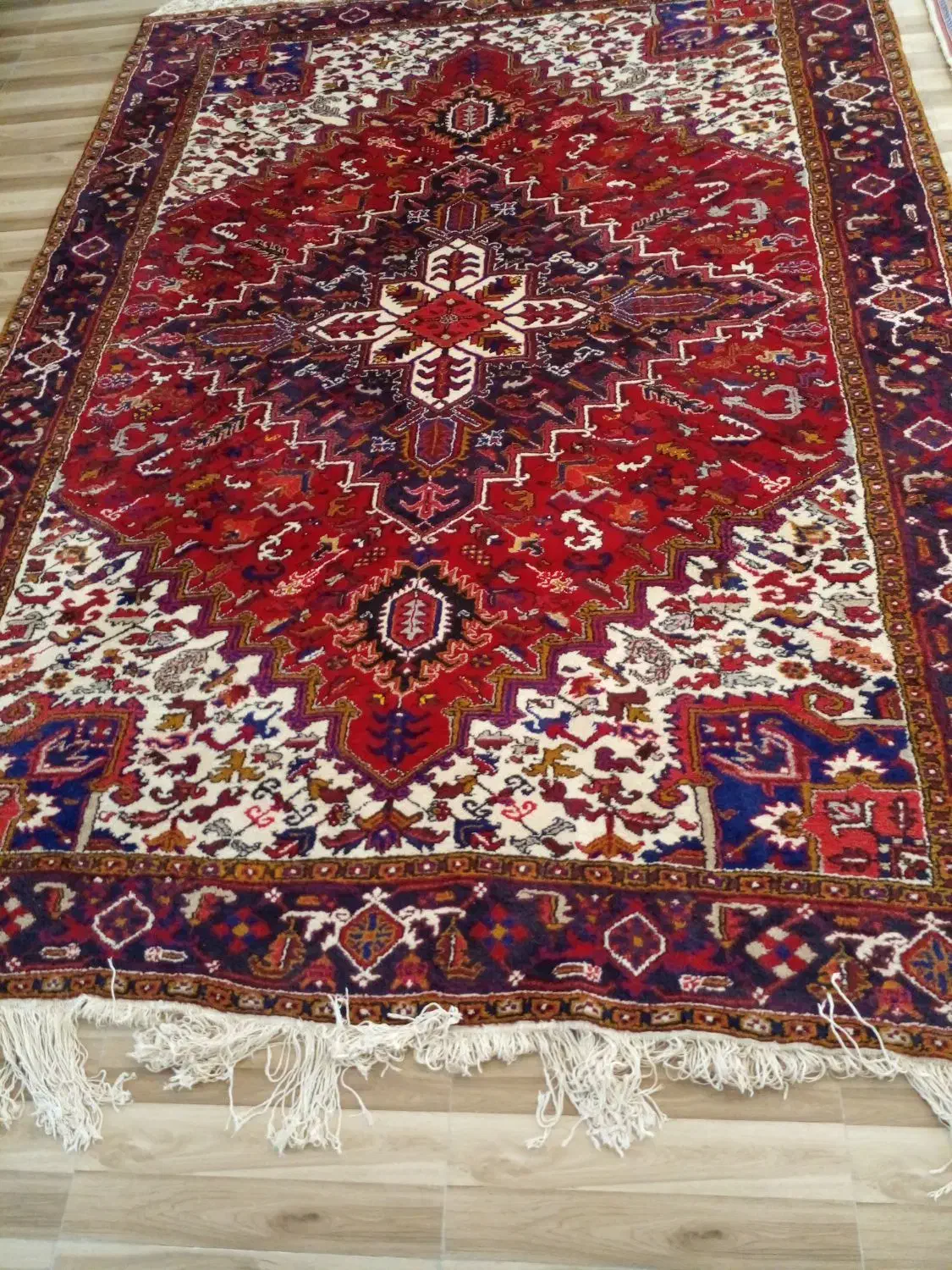 یک تخته فرش ۹ متری طبیعی دست بافت|فرش|اردبیل, |دیوار