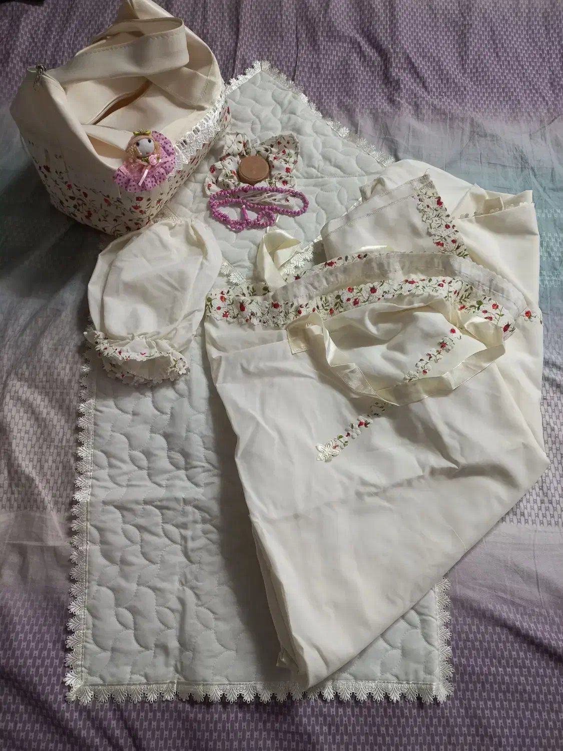 چادر نماز جشن تکلیف|لباس|ری, دولت‌آباد|دیوار