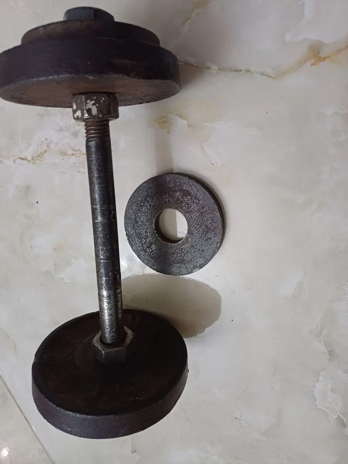 دمبل آهنی|تجهیزات ورزشی|قدس, شهرقدس|دیوار