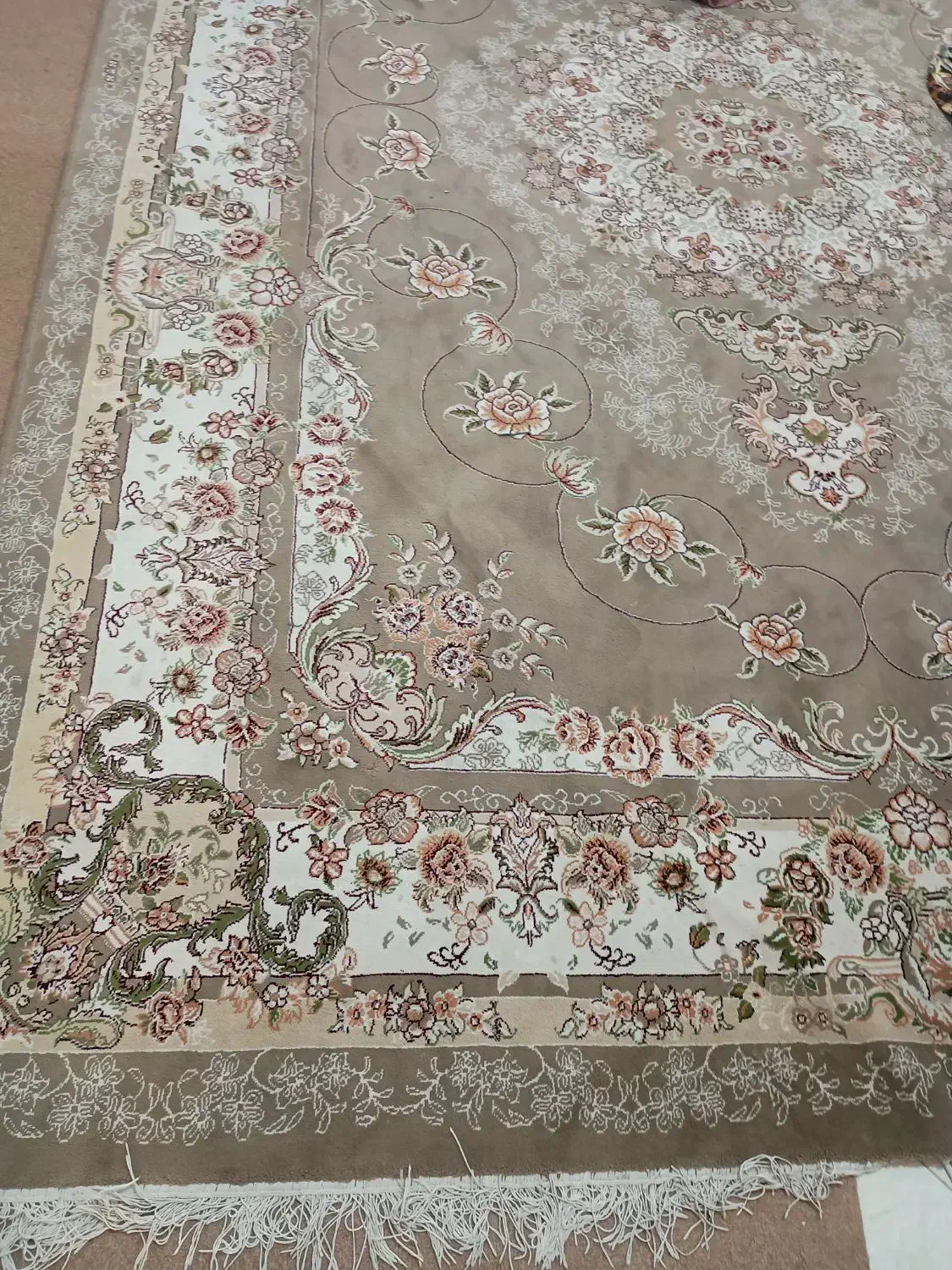 فروش فرش 9متری گردویی|فرش|ساوه, |دیوار