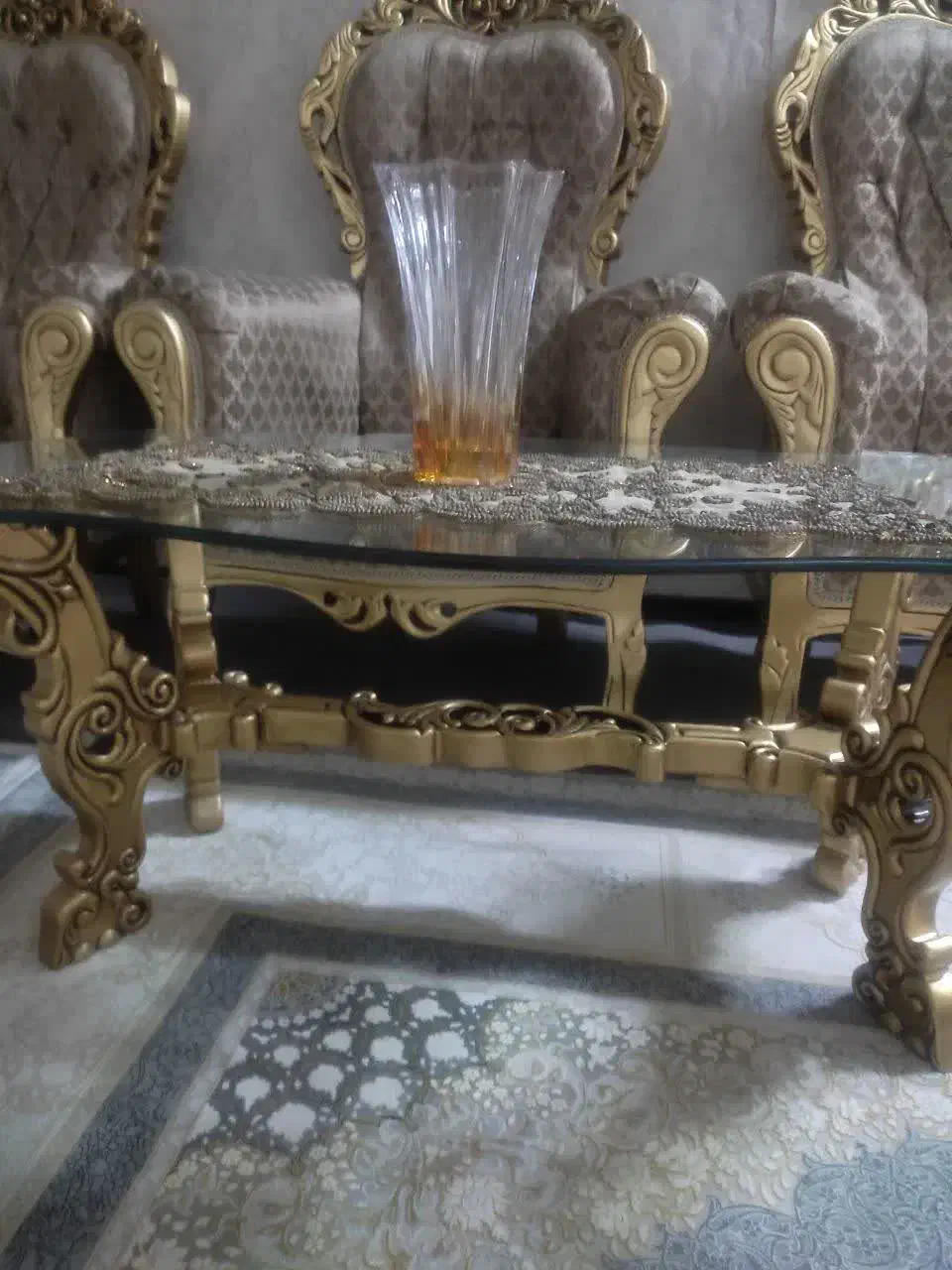 مبل سلطنتی 9نفزه|مبلمان خانگی و میز عسلی|قم, لسانی|دیوار