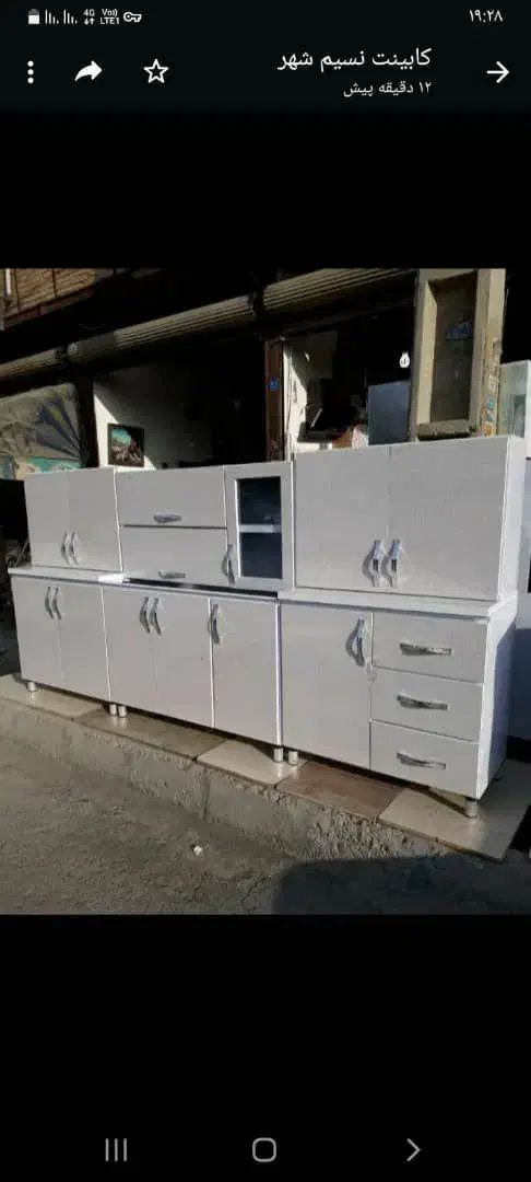فروش فوری کابینت پیش ساخته۶متریبدنه مستحکم فلزی|مصالح و تجهیزات ساختمان|قرچک, مهدیه|دیوار