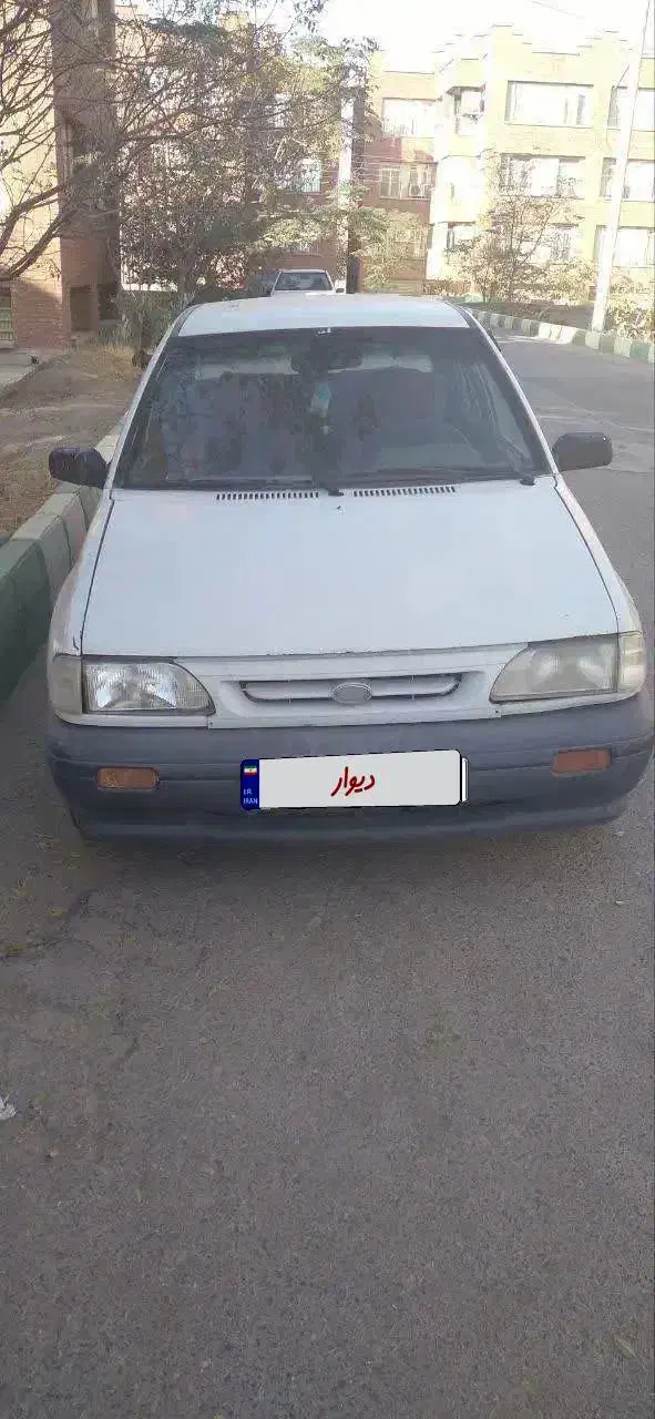 پراید سفید ۸۱ قیمت مناسب|خودرو سواری و وانت|آران و بیدگل, |دیوار