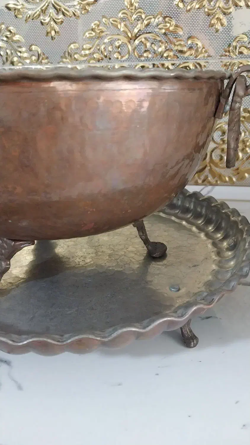میوه خوری ظروف مسی|ظروف سرو و پذیرایی|رباط‌کریم, الارد|دیوار