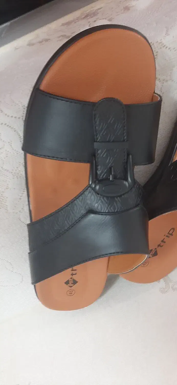 دمپایی چرم تایلندی سایز۴۵|کیف، کفش، کمربند|اصفهان, شهرک صنعتی امیرکبیر (شاپور جدید)|دیوار