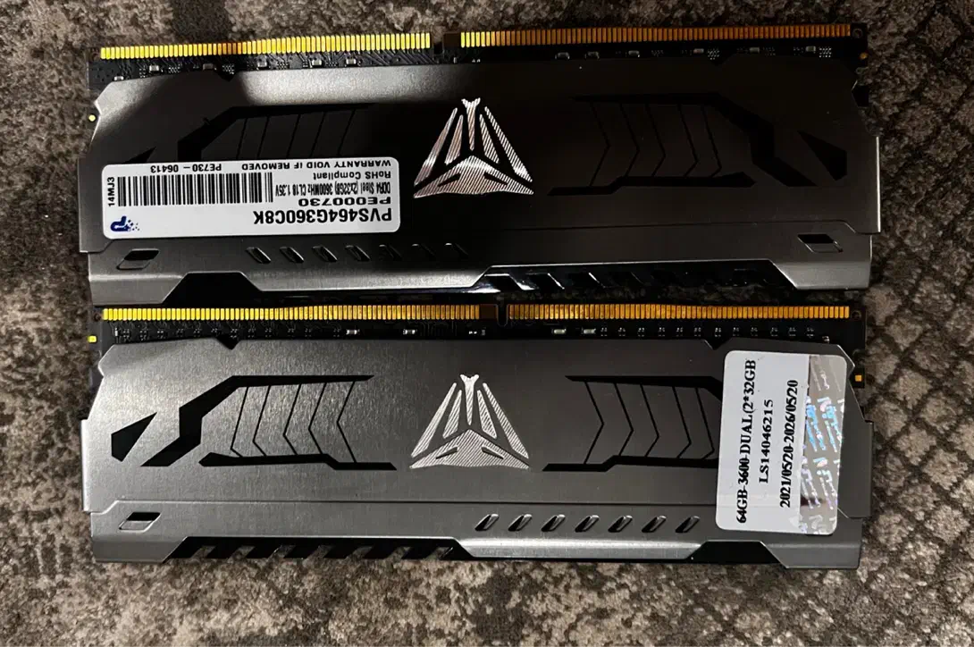 رم وایپر دوال (۳۲*۲) ۶۴ گیگ|قطعات و لوازم جانبی رایانه|تهران, حکمت|دیوار