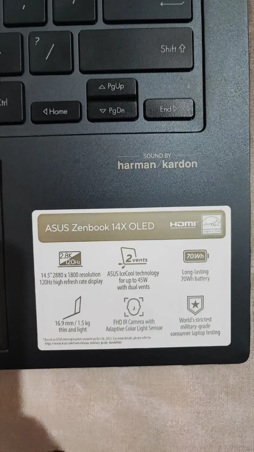 ZenBook 14x OLED|رایانه همراه|اراک, |دیوار
