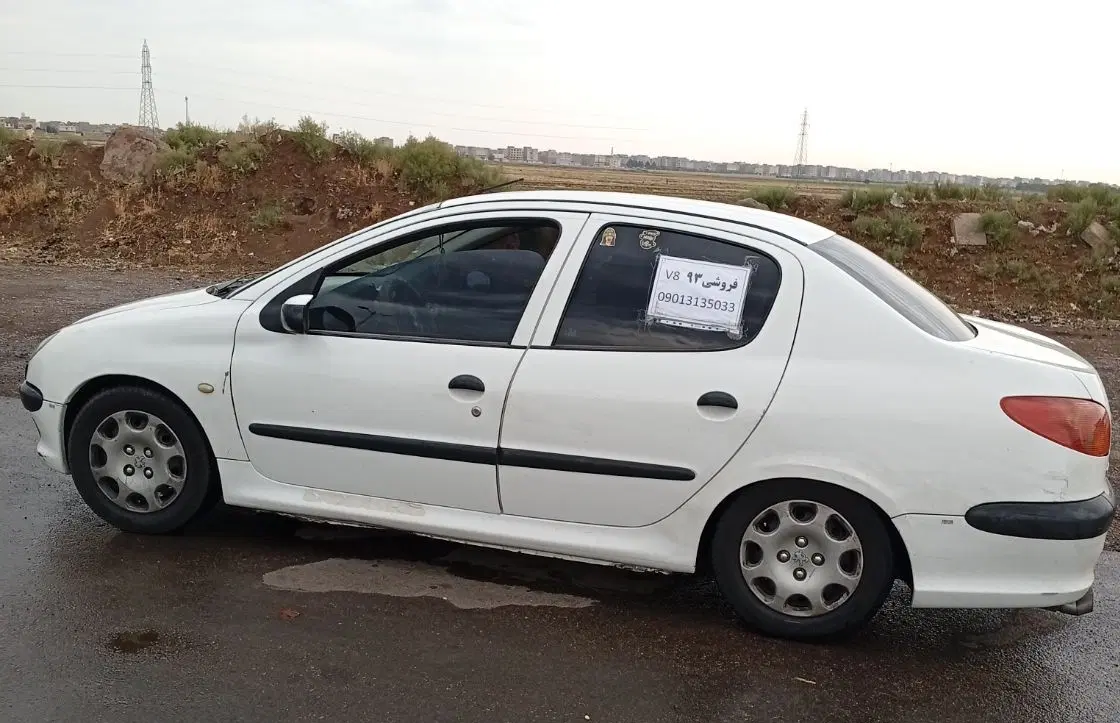 206 SD - V8|خودرو سواری و وانت|صفادشت, |دیوار