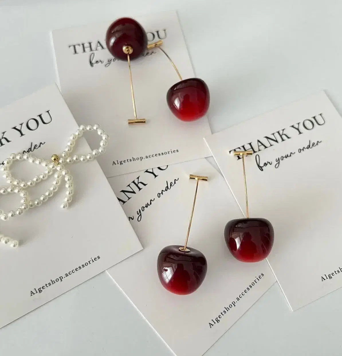 گوشواره گیلاسی 173 تومن|جواهرات|قم, عمار یاسر|دیوار