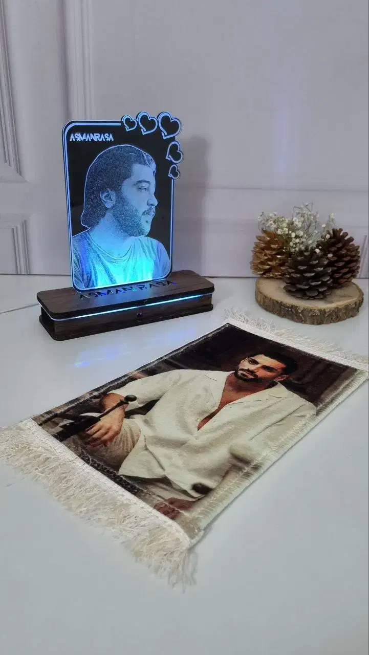 نور و روشنایی|چراغ خواب و آباژور|نقده, |دیوار