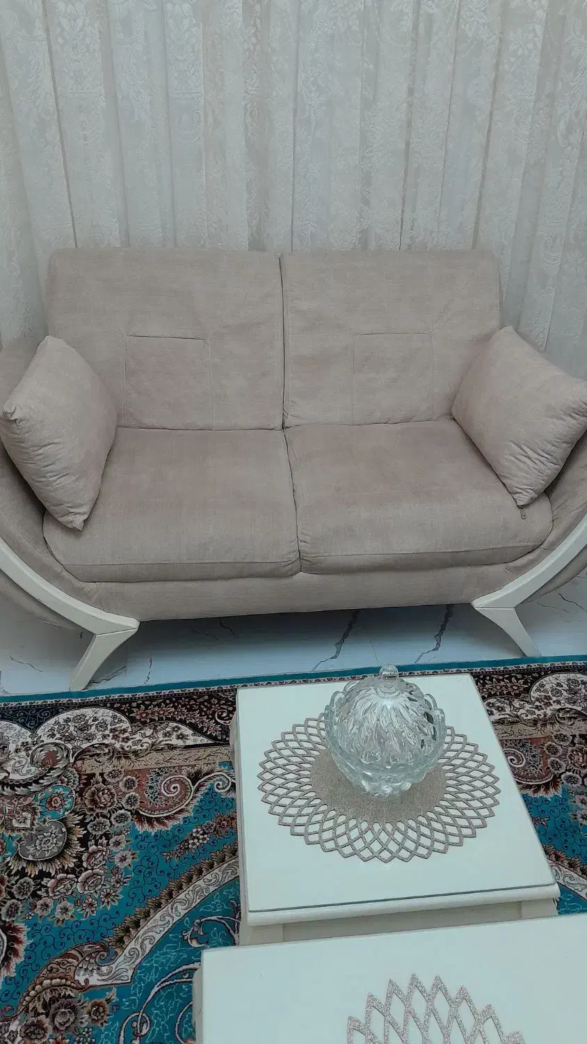 یک دست مبل 6 نفره فروشی|مبلمان خانگی و میز عسلی|باغستان, |دیوار