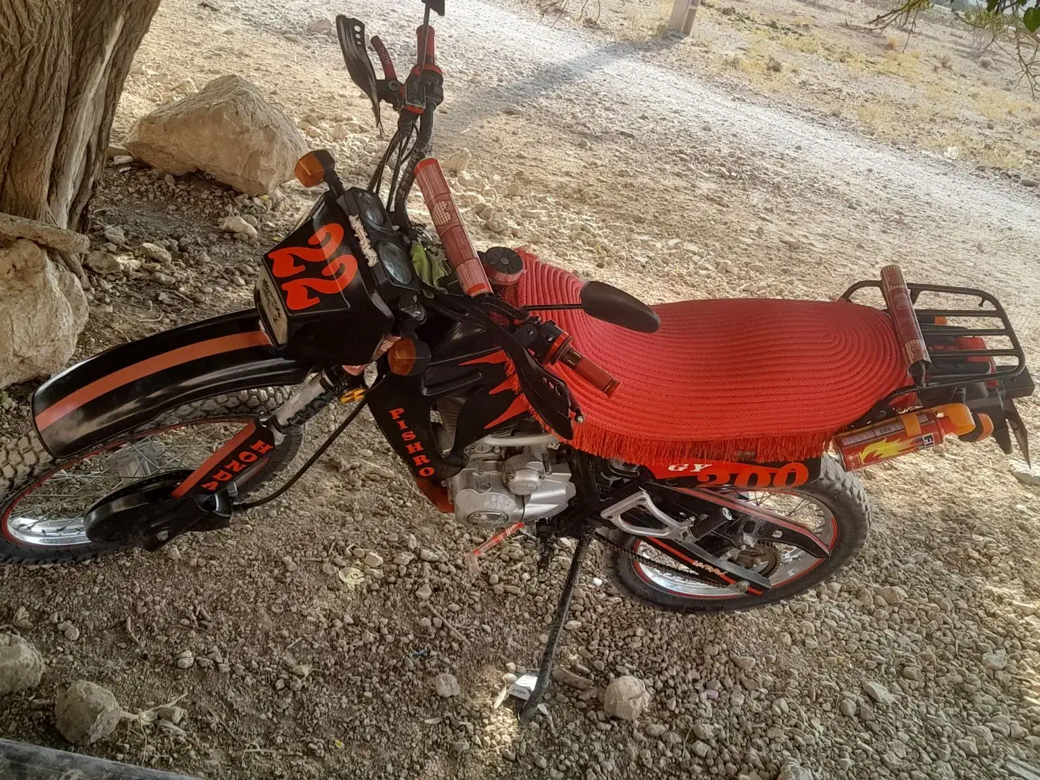 موتور تریل ۲۰۰ پیشرو|موتورسیکلت|استهبان, |دیوار