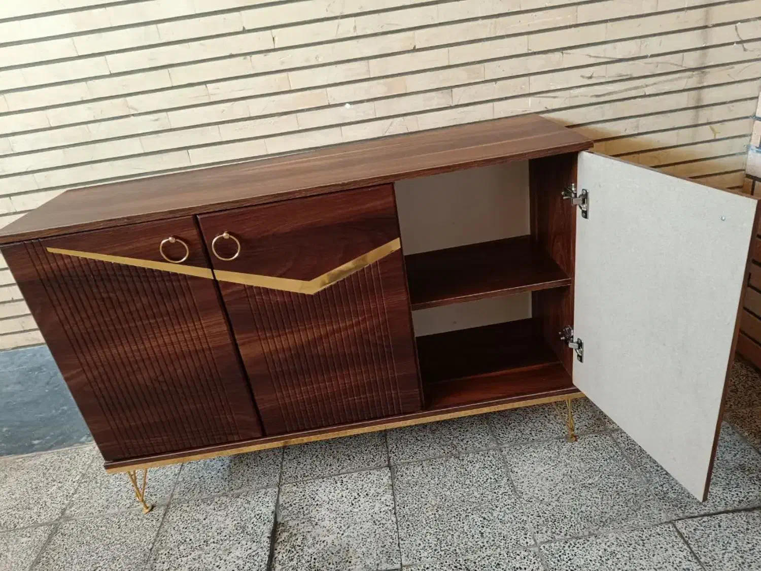 کنسول چوبی|بوفه، ویترین، کنسول|برخوار, |دیوار