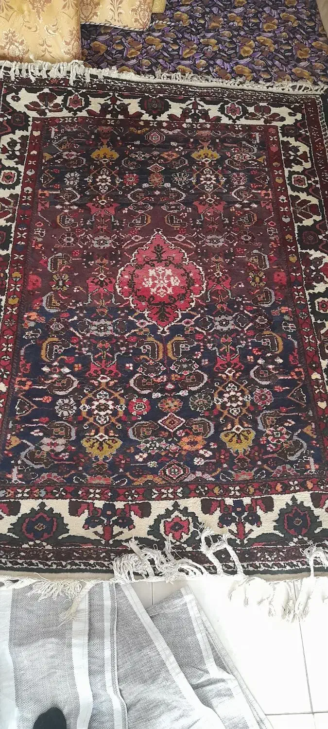 فروش دو تخته فرش دستباف|فرش|فرخ‌شهر, |دیوار