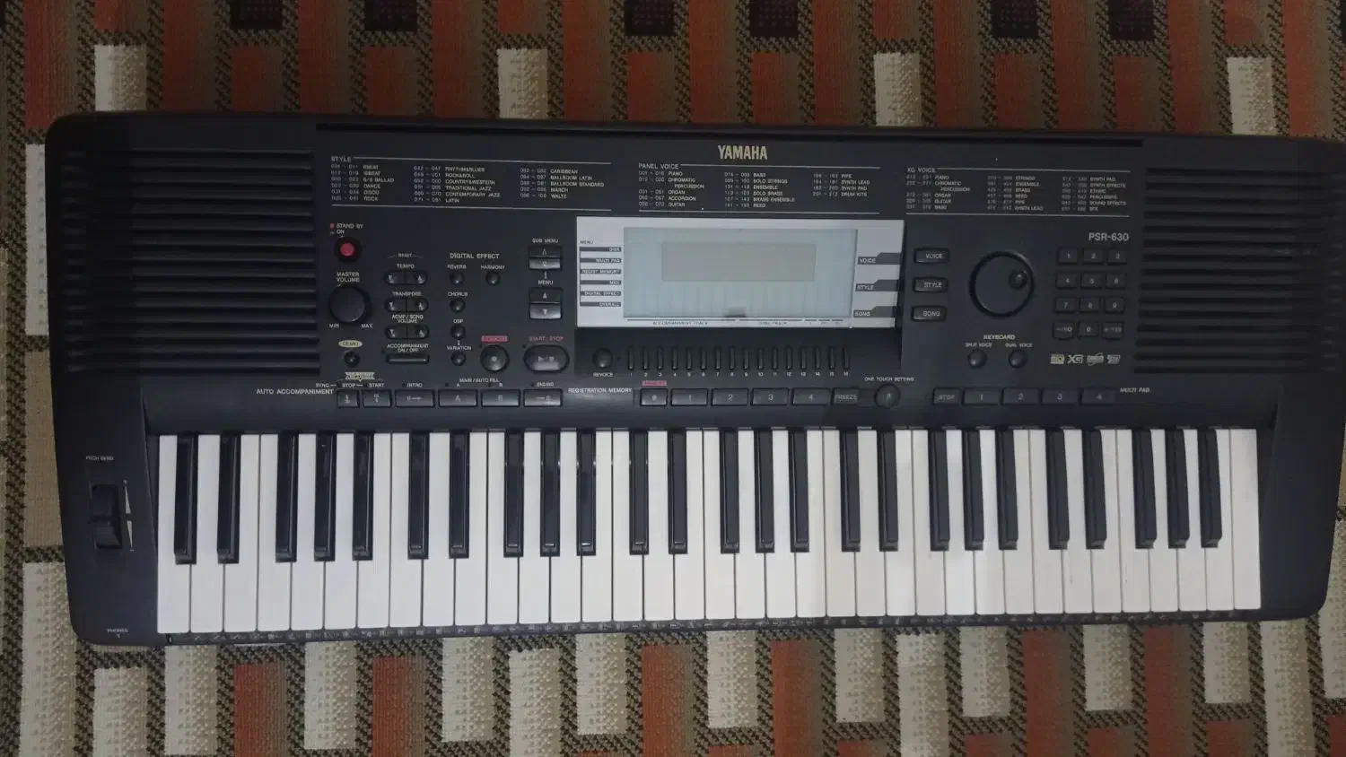 پیانو دیجیتال (ارگ)|پیانو، کیبورد، آکاردئون|سنندج, |دیوار