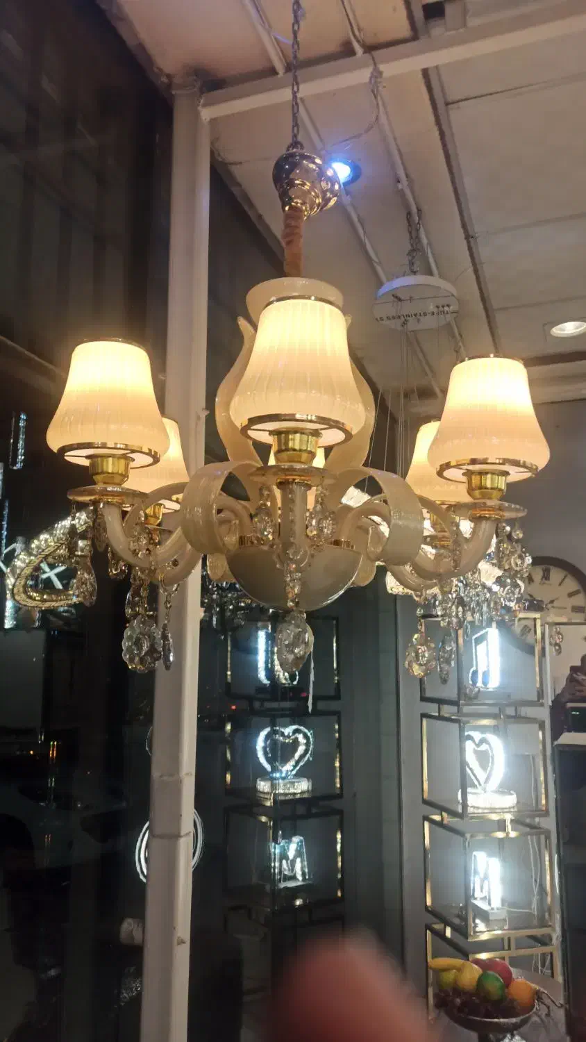 فروش ویژه انواع لوستر|لوستر و چراغ آویز|قزوین, |دیوار