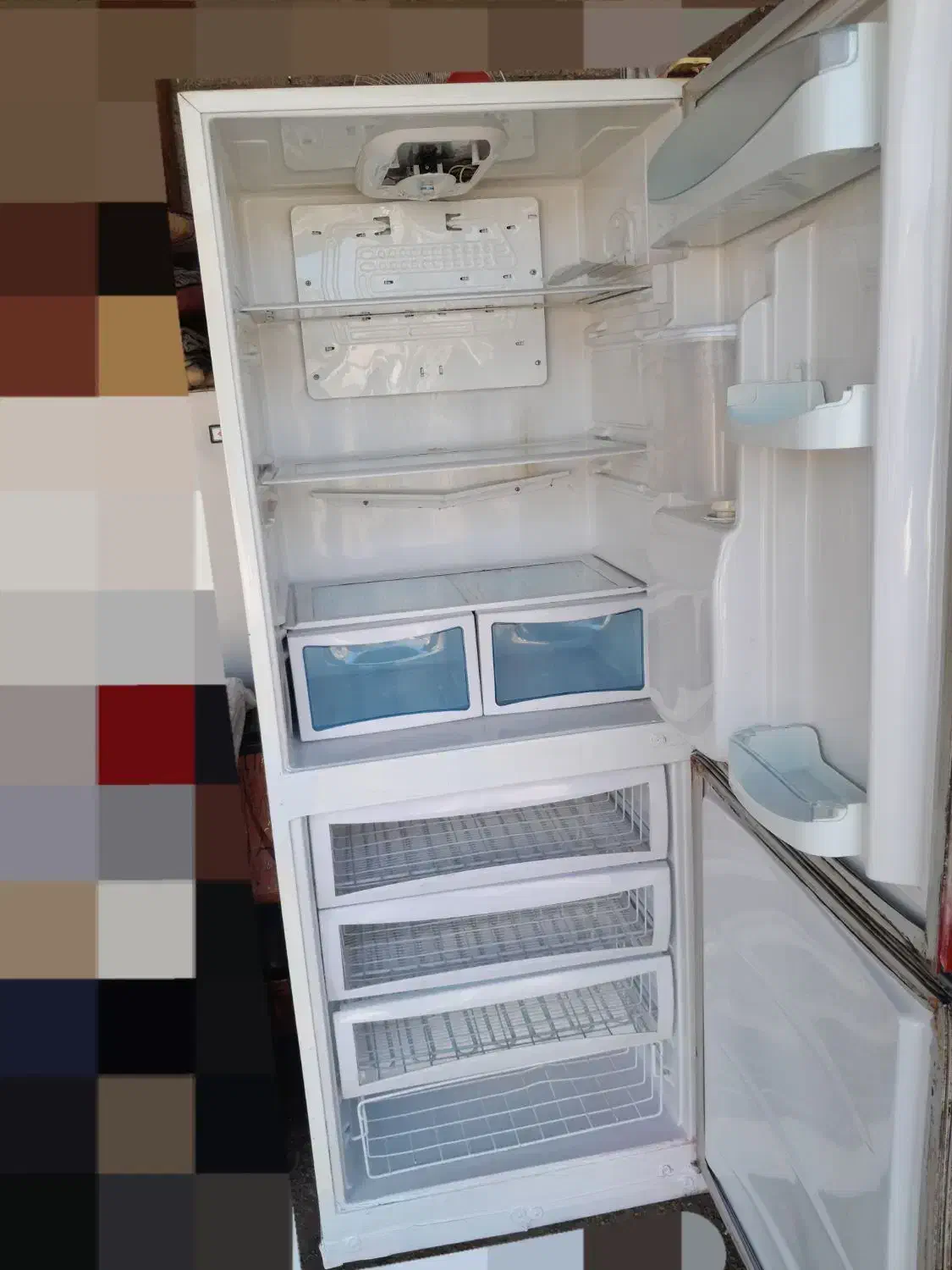 یخچال فریزر سوزان کارکرده ولی کاملا سالم|یخچال و فریزر|رشت, دیانتی|دیوار