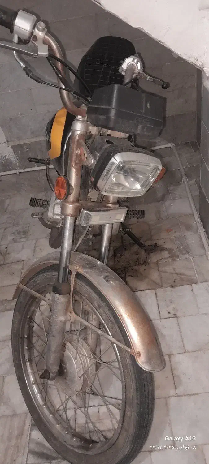 موتور۱۲۵مزایده .مدل ۸۶|موتورسیکلت|گرگان, |دیوار