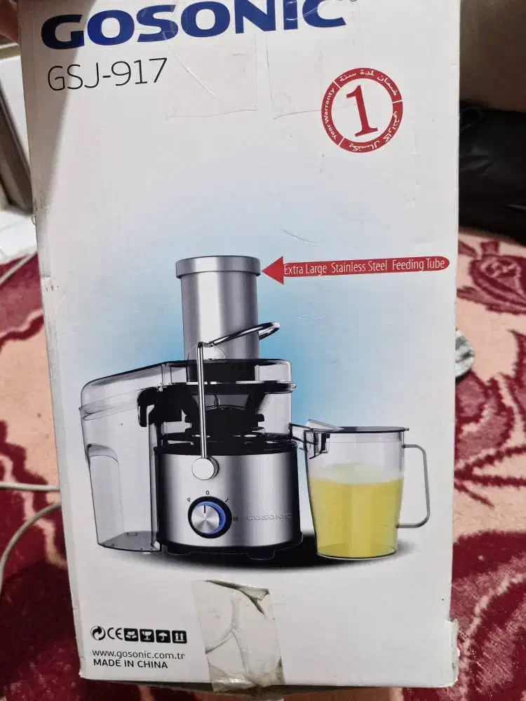 آبمیوه گیری GOSONICمدلGSJ917اکبند ترکیه|آبمیوهگیر و آبمرکباتگیر|تهران, هفده شهریور|دیوار