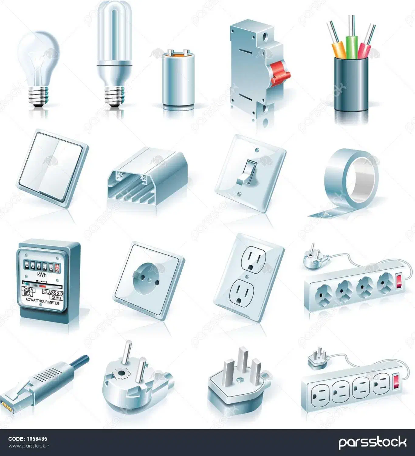 کالای برق|مصالح و تجهیزات ساختمان|بم, |دیوار