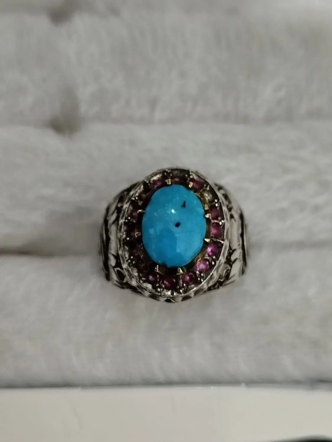 انگشتر فیروزه نیشابوری|جواهرات|میبد, |دیوار