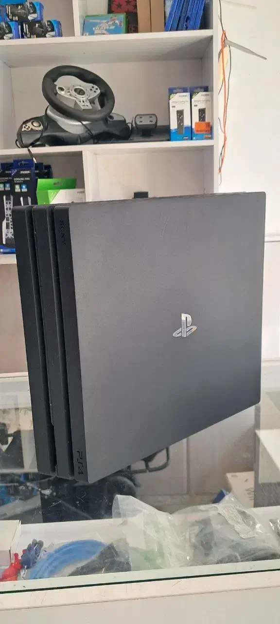 پلی استیشن 4 پرو کپی خور دو دسته بازی رایگان|کنسول، بازی ویدئویی و آنلاین|گنبد کاووس, |دیوار