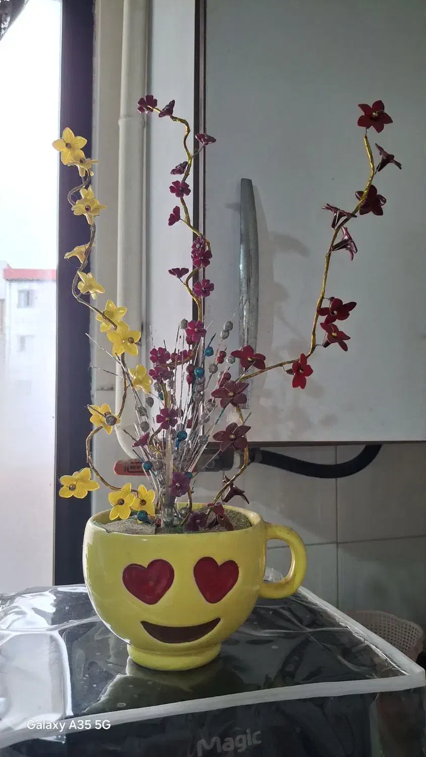 گل مصنوعی|گل مصنوعی|رشت, حمیدیان|دیوار