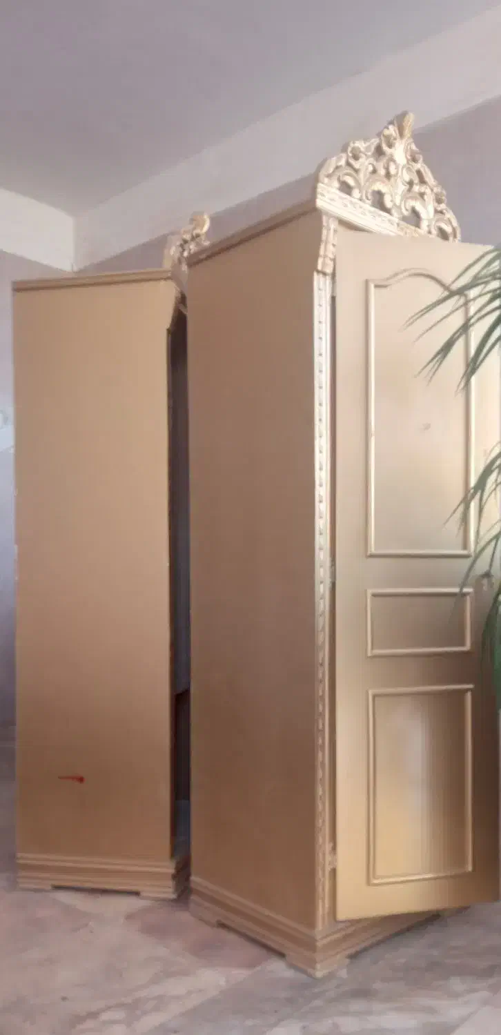 تخت خواب و بوفه|تخت و سرویس خواب|کاشمر, |دیوار