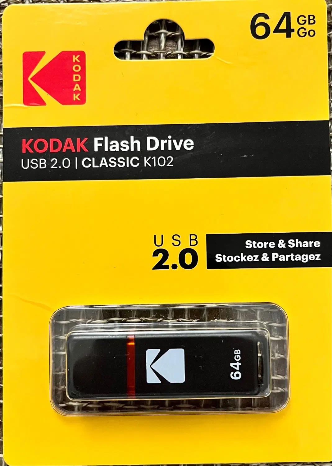 فلش ۶۴ گیگ kodak|قطعات و لوازم جانبی رایانه|تهران, اباذر|دیوار