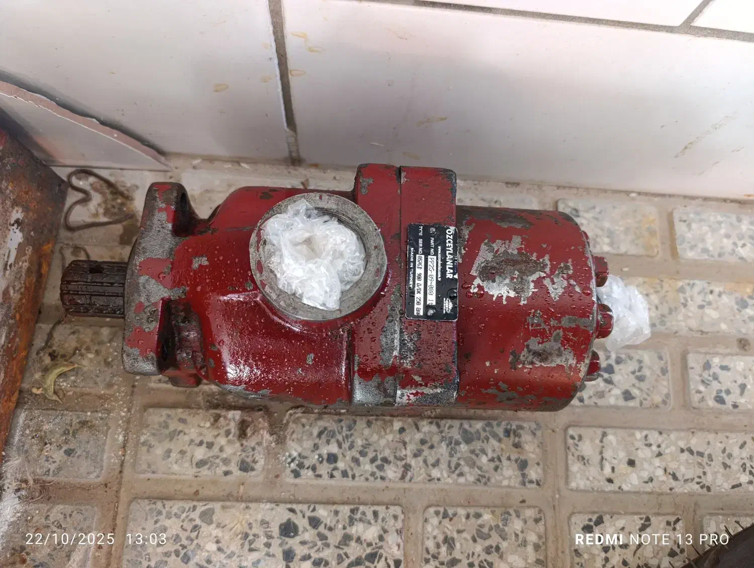 پمپ هیدرولیک کمپرس9پستان ترک.اره.زنجیر|قطعات یدکی و لوازم جانبی|شهرکرد, |دیوار