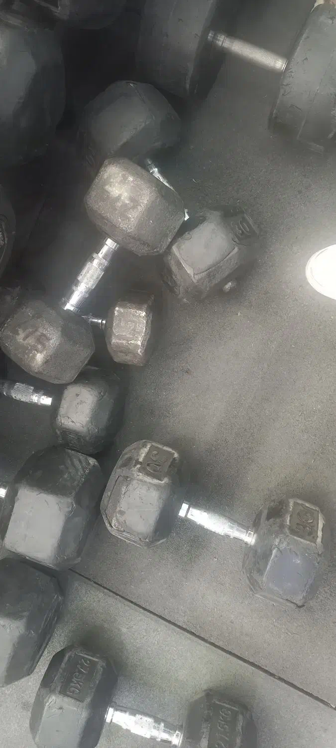 دمبل  باشگاهی شش ضلعی|تجهیزات ورزشی|تربت‌حیدریه, مسجد جامع|دیوار