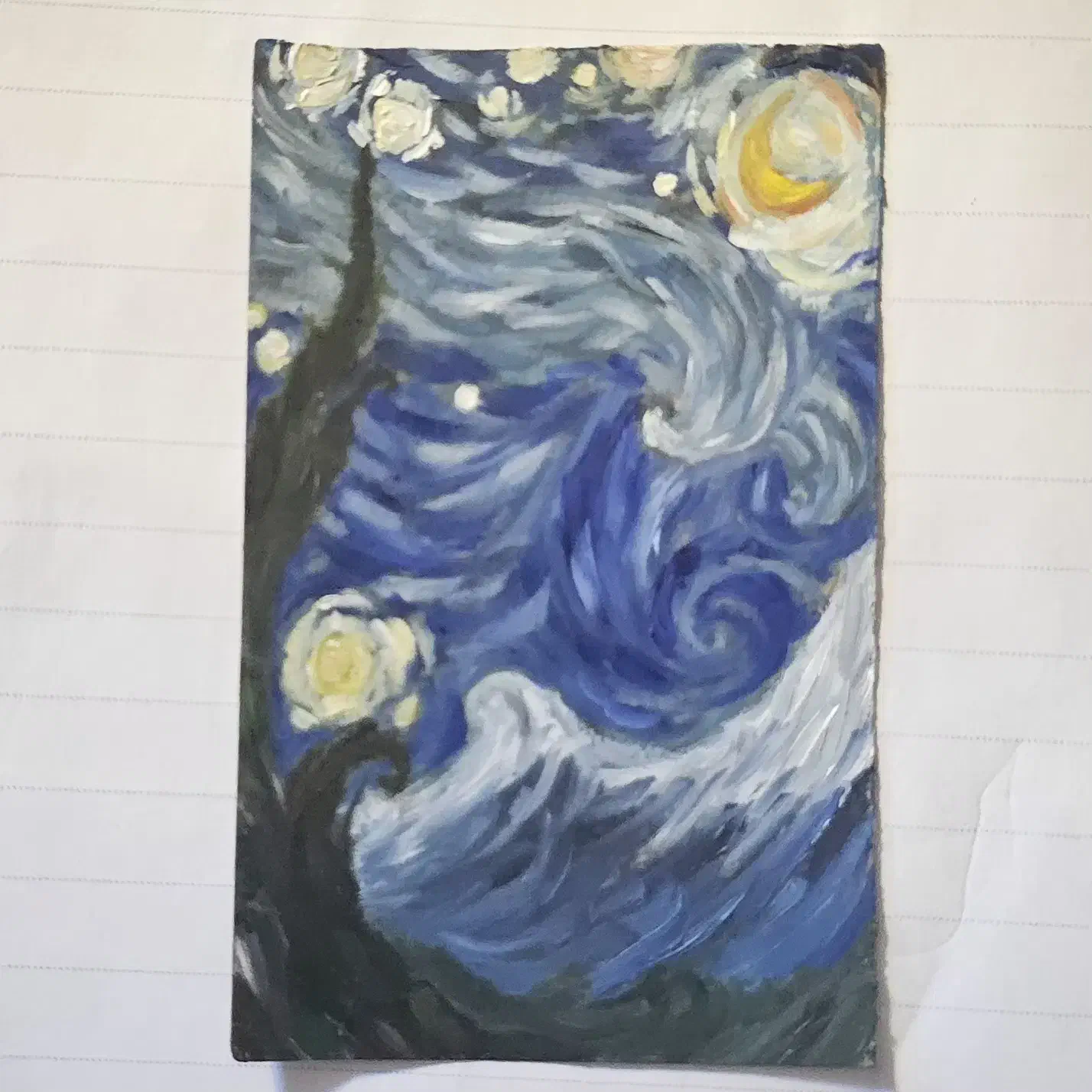 starry night II|تابلو، نقاشی، عکس|تهران, زعفرانیه|دیوار