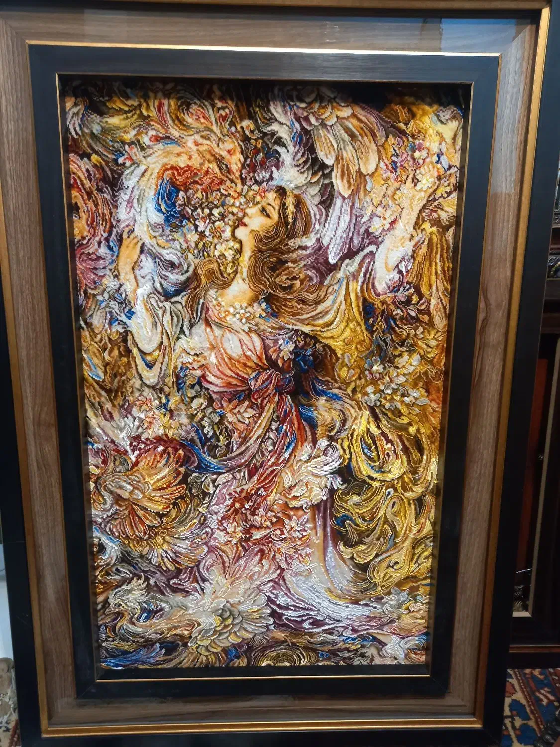 تابلو فرش دستباف مینیاتور رایحه بهاری golha|تابلو فرش|تهران, نارمک|دیوار