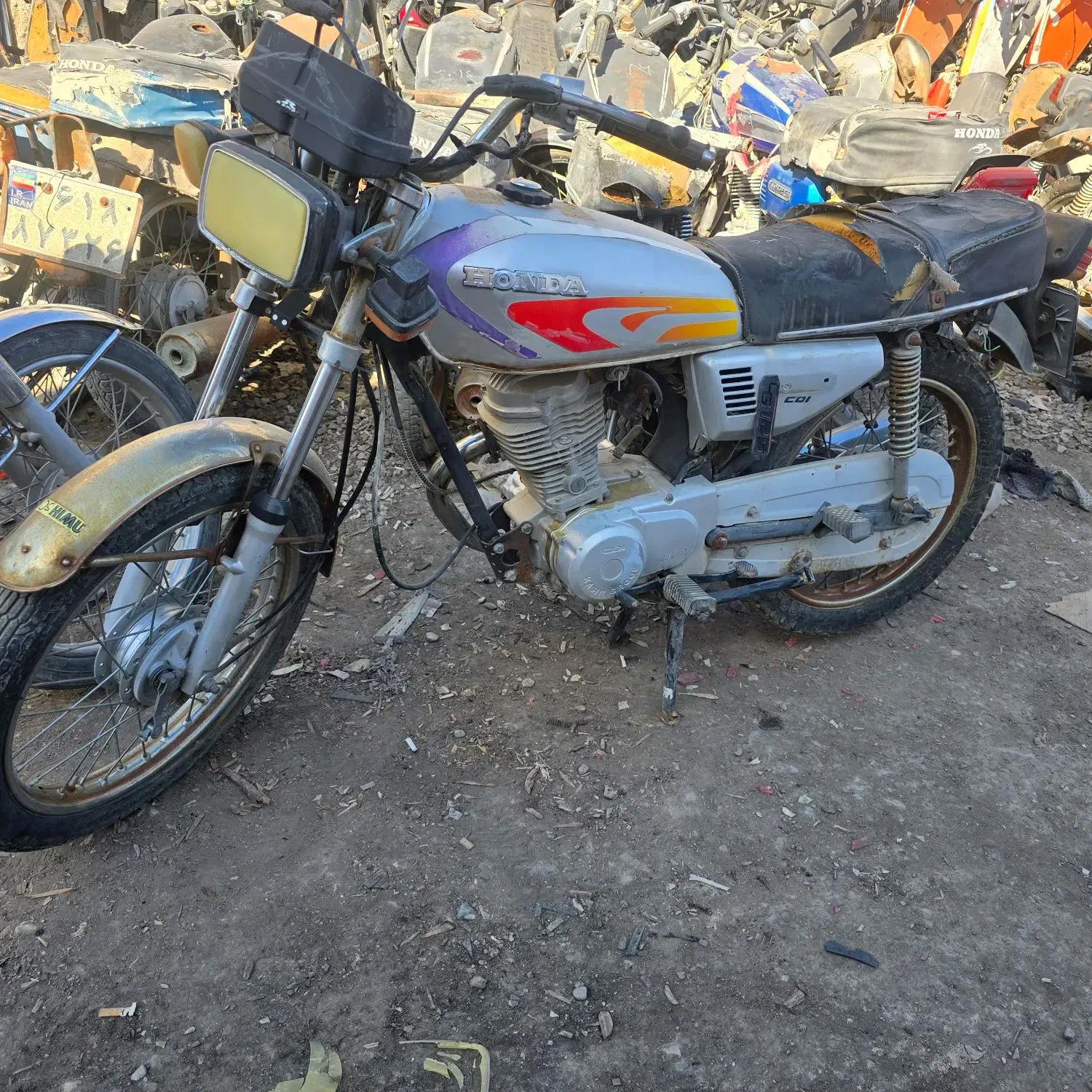 موتورسیکلت پارکینگی اوراقی|موتورسیکلت|اهواز, گلدشت|دیوار