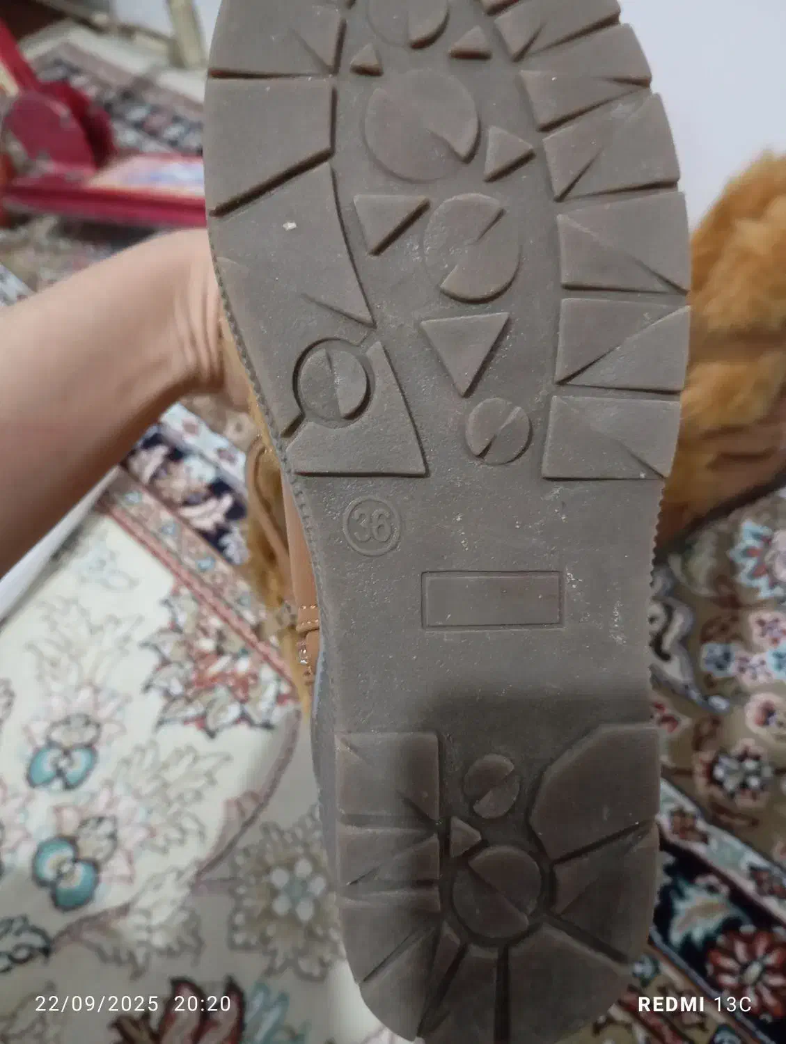 بوت دخترانه سایز۳۶|کیف، کفش، کمربند|مشهد, رستگار|دیوار