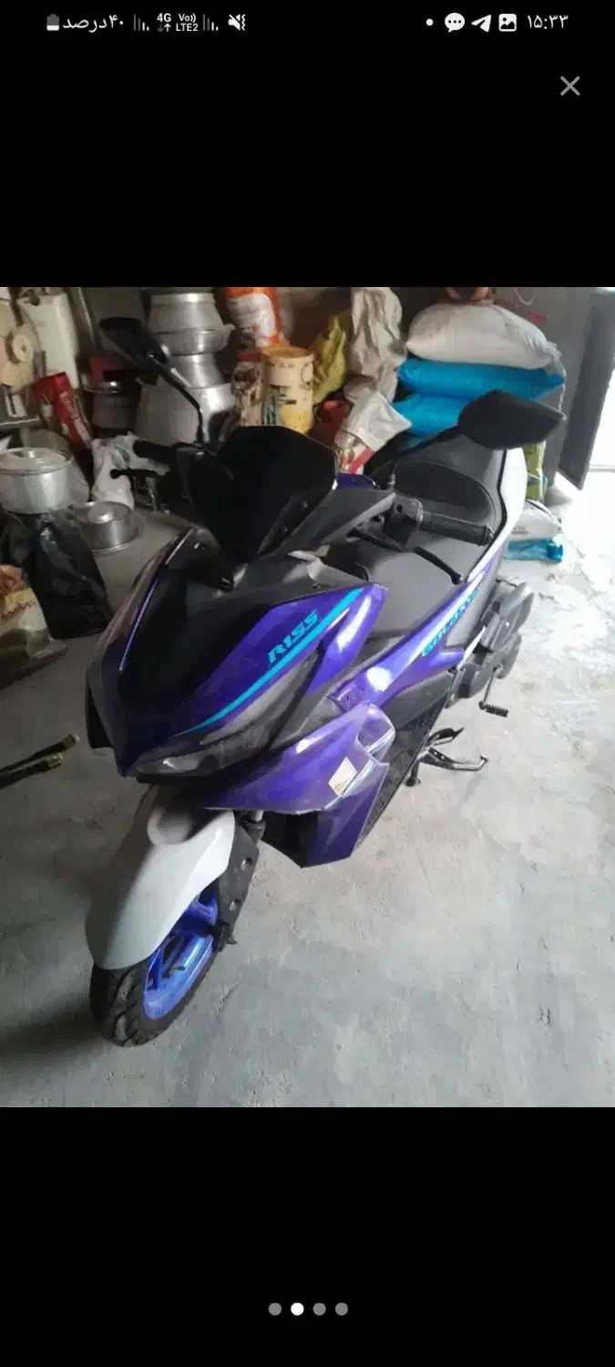آیروکس R155نیرو موتور خاص ترین رنگ|موتورسیکلت|تربت‌حیدریه, مظفریه|دیوار