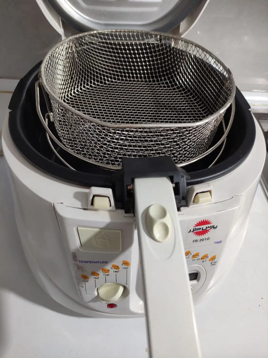 سرخ کن پارس خزر در حد نو|اجاق گاز و لوازم برقی پختوپز|سبزوار, هویزه|دیوار