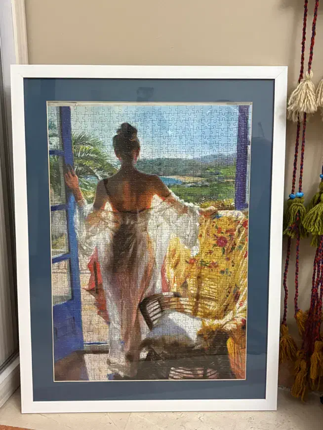 تابلوی پازل بانو حراجی|صنایع دستی و سایر لوازم تزئینی|تهران, آبشار تهران (دریاچه)|دیوار