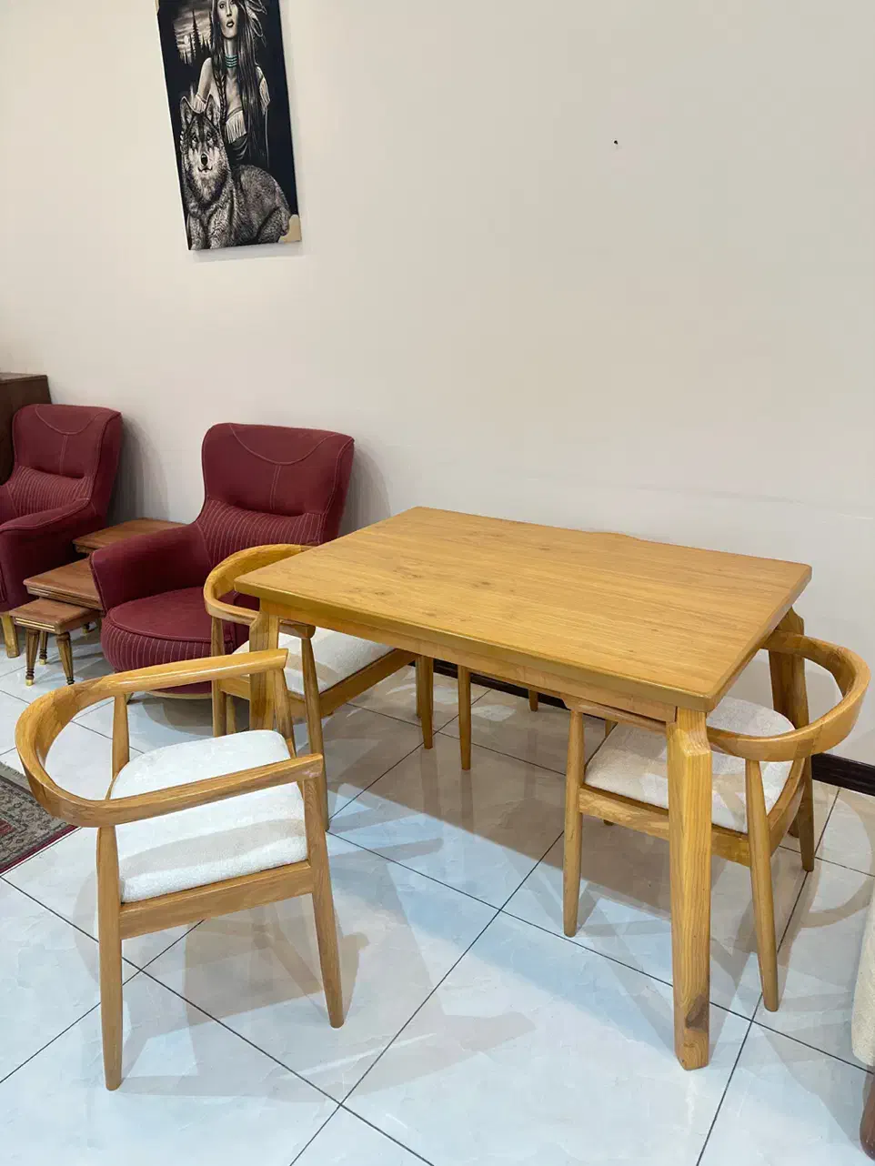 میز و صندلی غذاخوری کد ۲۰۱۱ ـ سرای شاهکار|میز و صندلی غذاخوری|یزد, |دیوار