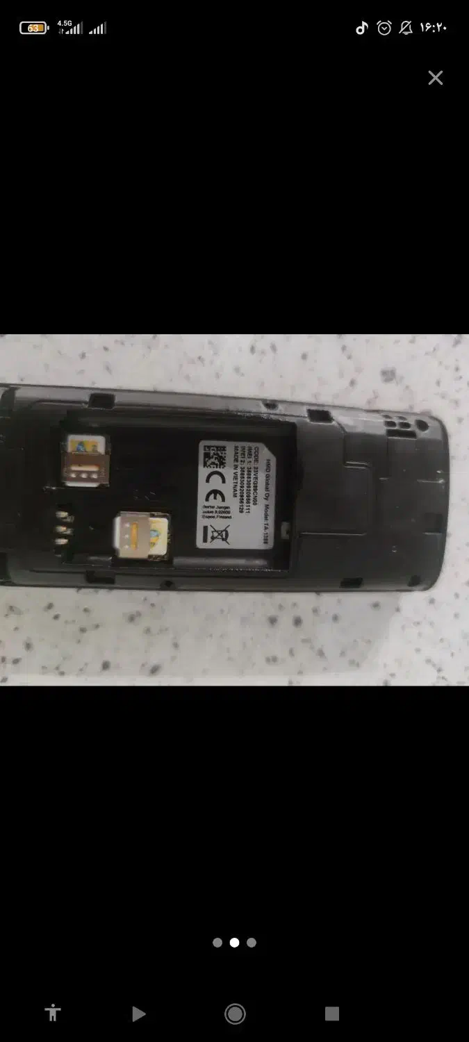 گوشی نوکیا 106 اصل|موبایل|کوهدشت, |دیوار