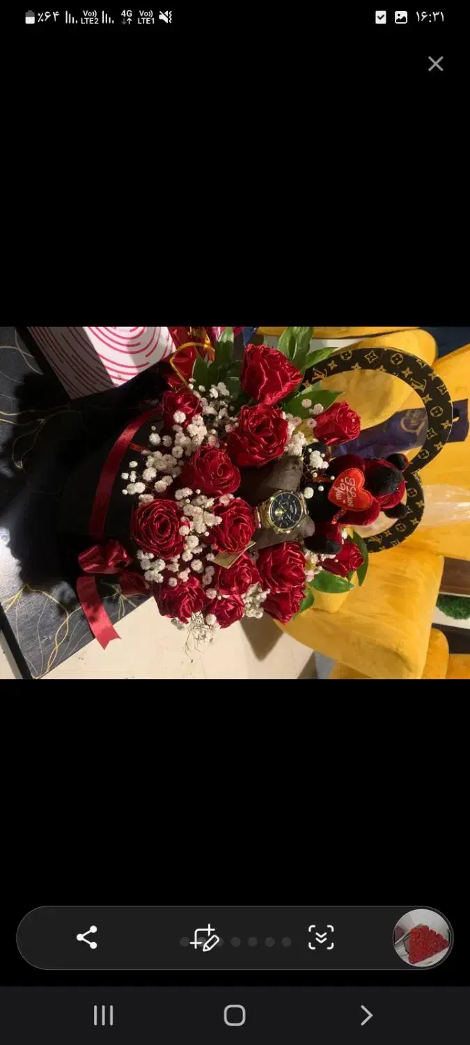 گلهای روبانی|گل مصنوعی|اردبیل, |دیوار