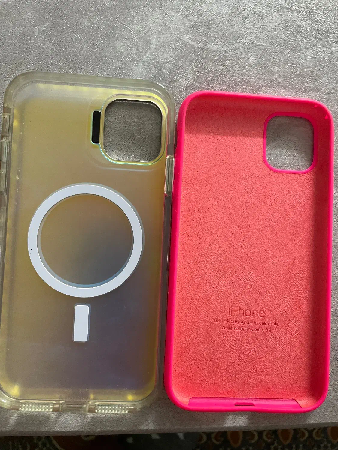 قاب گوشی مناسب آیفون ۱۱ نرمال دوتاش باهم ۱۵۰|لوازم جانبی موبایل و تبلت|آمل, |دیوار