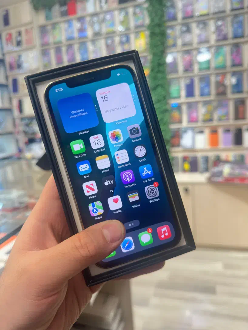 آیفون ۱۲ پرو ۲۵۶ گیگ پک اصلی|موبایل|تهران, باغ فیض|دیوار