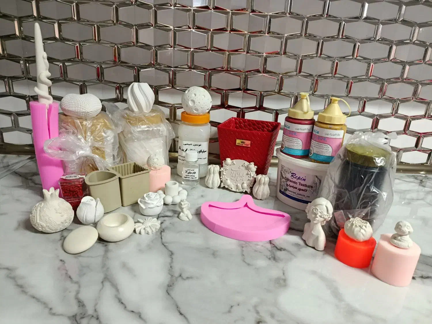 لوازم شمع سازی و قالب سازی وسنگ مصنوعی|صنایع دستی و سایر لوازم تزئینی|مشهد, مصلی (کارمندان اول)|دیوار