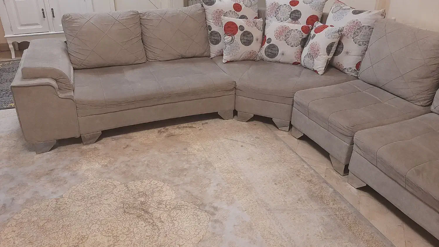 مبل ال ۷نفره|مبلمان خانگی و میز عسلی|تهران, جهاد|دیوار