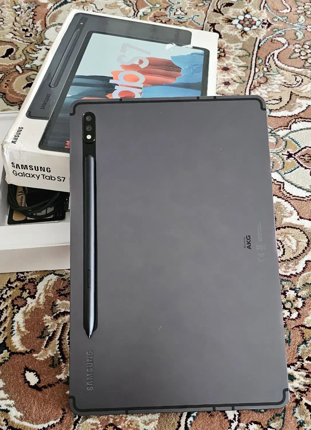 Samsung Galaxy Tab S7 رم 6 حافظه 128GB قلم S Pen|تبلت|فردیس, شهرک سپاه|دیوار
